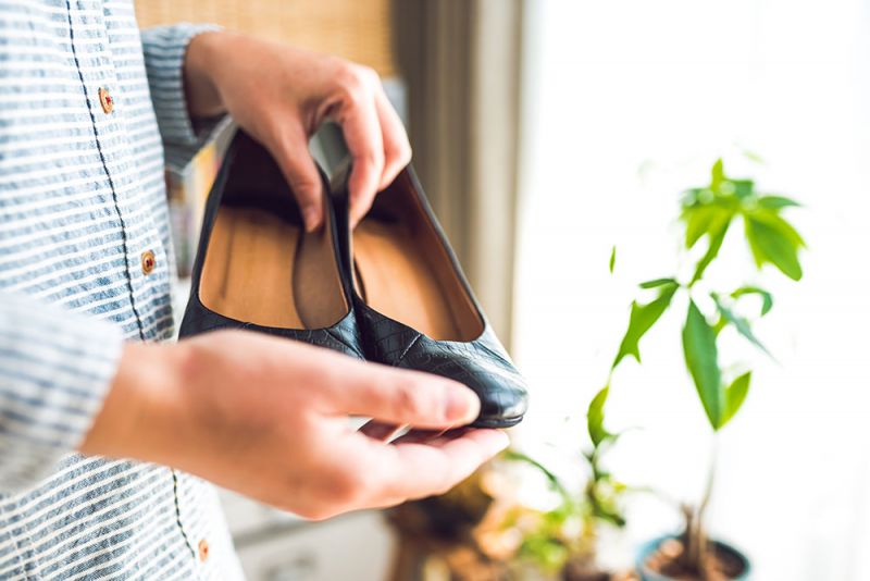 sắp xếp giày theo loại